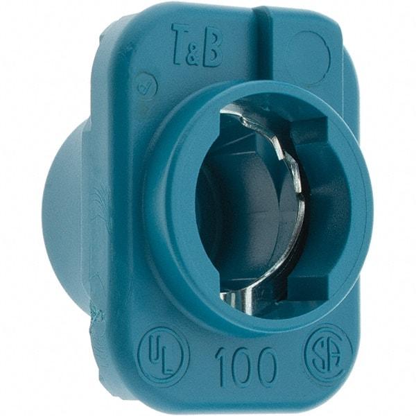 Value Collection - 1/2" Trade, Thermoplastic Push In Straight FMC Conduit Connector - Americas Industrial Supply