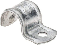 Value Collection - Steel Pipe Strap for 1/2" Conduit - For Use with Intermediate Metal Conduit & Rigid Conduit - Americas Industrial Supply