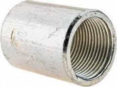 Value Collection - 3/4" Trade, Steel Threaded Straight Rigid/Intermediate (IMC) Conduit Coupling - Americas Industrial Supply