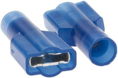 Value Collection - 16 to 14 AWG, Nylon, Fully Insulated, Female Wire Disconnect - 1/4" Wide Tab, CSA Certified, UL Listed - Americas Industrial Supply