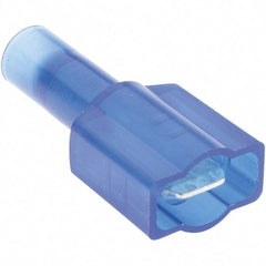 Value Collection - 12 to 10 AWG Compatible, Nylon Fully Insulated, Crimp-On Butt Splice Terminal - Blue - Americas Industrial Supply