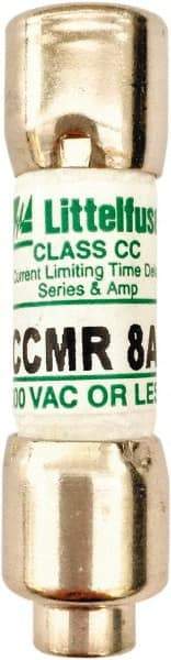 Value Collection - 250 VDC, 600 VAC, 8 Amp, Time Delay General Purpose Fuse - 300 at AC kA Rating - Americas Industrial Supply