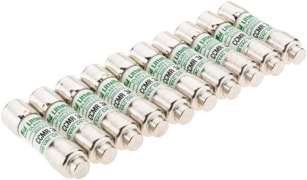 Value Collection - 300 VDC, 600 VAC, 3 Amp, Time Delay General Purpose Fuse - 300 at AC kA Rating - Americas Industrial Supply