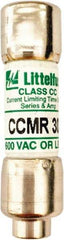 Value Collection - 500 VDC, 600 VAC, 30 Amp, Time Delay General Purpose Fuse - 300 at AC kA Rating - Americas Industrial Supply