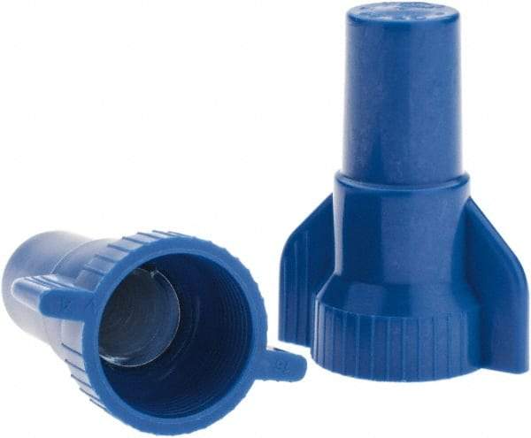 Value Collection - 12 to 6 AWG, Wing Twist on Wire Connector - Blue - Americas Industrial Supply