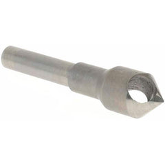 Value Collection - 7/16" Head Diam, 1/4" Shank Diam, 0 Flute 82° High Speed Steel Countersink - Americas Industrial Supply