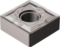 Sandvik Coromant - SNMG644 SM Grade H13A Carbide Turning Insert - Uncoated, 90° Square, 3/4" Inscr Circle, 1/4" Thick, 1/16" Corner Radius - Americas Industrial Supply