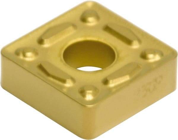 Sumitomo - SNMG322 ENG Grade AC820P Carbide Turning Insert - Al2O3 Finish, 90° Square, 3/8" Inscr Circle, 1/8" Thick, 1/32" Corner Radius - Americas Industrial Supply