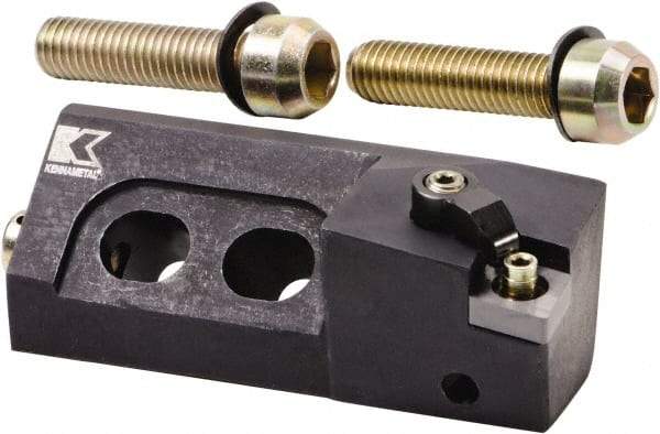 Kennametal - MCLN, Left Hand Cut, -5° Lead Angle, 32mm Shank Height x 32mm Shank Width, Negative Rake Indexable Turning Toolholder - 171.25mm OAL, CN..1204.. Insert Compatibility, Series Kenloc - Americas Industrial Supply