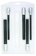 5 Piece - 5/16; 3/8; 1/2; 9/16; 5/8" - 6" OAL - Pro Hold® Socket Bit Set - Americas Industrial Supply
