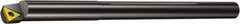 Sandvik Coromant - 13mm Min Bore Diam, 150mm OAL, 10mm Shank Diam, F..STFPR/L-R Indexable Boring Bar - Screw-On Holding Method - Americas Industrial Supply