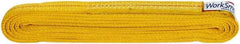 Value Collection - 8' Long x 1" Wide, 6,200 Lb Vertical Capacity, 2 Ply, Polyester Web Sling - 4,900 Lb Choker Capacity, with Endless Sling - Americas Industrial Supply