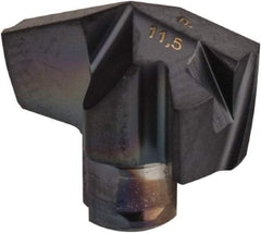 Iscar - Series ICP, 0.453" Diam Grade IC908 140° Replaceable Drill Tip - Carbide, TiAlN Finish - Americas Industrial Supply