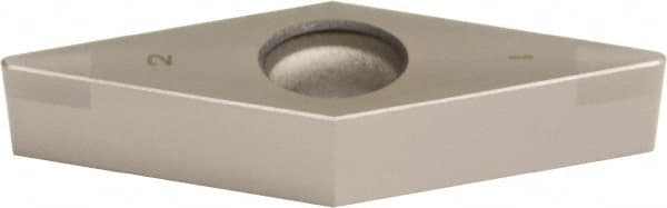 Sumitomo - 2NC-VBGA221 Grade BNC200 PCBN Turning Insert - TiN Finish, 35° Diamond, 1/4" Inscr Circle, 1/8" Thick, 1/64" Corner Radius - Americas Industrial Supply