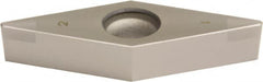Sumitomo - 2NC-VBGA332 Grade BNC200 PCBN Turning Insert - TiN Finish, 35° Diamond, 3/8" Inscr Circle, 3/16" Thick, 1/32" Corner Radius - Americas Industrial Supply