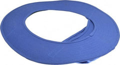 OccuNomix - Cotton Hard Hat Shade - Royal Blue, Compatible with All Hard Hats - Americas Industrial Supply