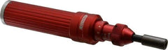 Proto - 1 Piece, 7 to 36 In/Lb, Adjustable Torque Limiting Screwdriver - 7-3/16" OAL, 1/4" Drive, 1 In/Lb Graduation - Americas Industrial Supply