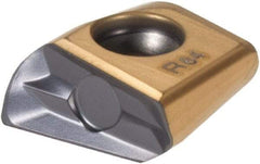 Iscar - T490 LNHT130664 PNTR Grade IC808 Carbide Milling Insert - TiAlN/AlTiN/TiN Finish, 0.483" Thick, 6.35mm Corner Radius - Americas Industrial Supply