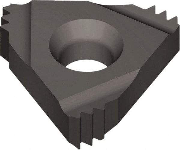 Vargus - 5IR Internal Right Hand 11.5 NPT Laydown Threading Insert - Grade VTX, TiAlN Coated Carbide, 15.88mm Inscribed Circle - Americas Industrial Supply