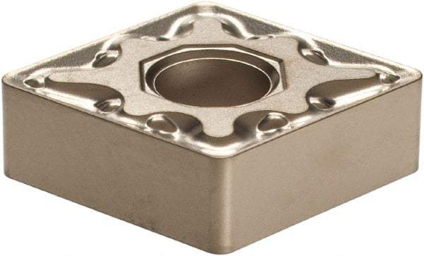 Walter - CNMG432 NM4 Grade WAM20 Carbide Turning Insert - TiCN/Al2O3/HfN Finish, 80° Diamond, 1/2" Inscr Circle, 3/16" Thick, 1/32" Corner Radius - Americas Industrial Supply