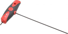 Wiha - 2mm Hex, T-Handle Cushion Grip, Hex Key - 150mm OAL, Metric System of Measurement - Americas Industrial Supply