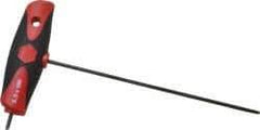 Wiha - 2.5mm Hex, T-Handle Cushion Grip, Hex Key - 150mm OAL, Metric System of Measurement - Americas Industrial Supply
