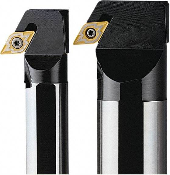 Seco - 40mm Min Bore Diam, 200mm OAL, 20mm Shank Diam, A-SDYN Indexable Boring Bar - 15mm Max Bore Depth, DNMU 1104.. Insert, Screw Holding Method - Americas Industrial Supply