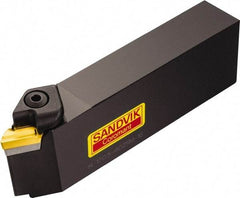 Sandvik Coromant - R/L170.5, Right Hand Cut, 30° Lead Angle, 40mm Shank Height x 25mm Shank Width, Negative Rake Indexable Turning Toolholder - 145mm OAL, KNUX 16 04 05R Insert Compatibility, Series T-Max - Americas Industrial Supply