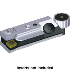 Kennametal - Series C-Style, Right Hand Cut, 16mm Min Bore Diam, Boring Cartridge - 16.15mm Back of Bar to Cutting Edge, Insert Style CCMT060204, 45.5mm OAL, 0° Lead Angle - Americas Industrial Supply