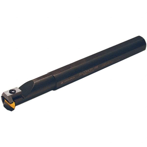 Tool-Flo - SI-CDHOR, Internal, Right Hand, 0.325" Max Depth of Cut, Indexable Grooving Tool Holder - V98 Insert Compatibility, 2" Shank Width, 16" OAL - Americas Industrial Supply