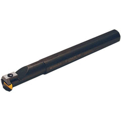 Tool-Flo - SI-CDHOL, Internal, Left Hand, 0.325" Max Depth of Cut, Indexable Grooving Tool Holder - V98 Insert Compatibility, 2" Shank Width, 16" OAL - Americas Industrial Supply