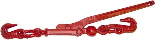CM - 9,200 Lbs. Load Limit Lever Loadbinder - 1/2 Inch Max Chain Size, 4-3/4 Inch Take Up, Chain Grade 70 - Americas Industrial Supply
