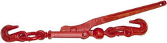CM - 2,600 Lbs. Load Limit Lever Loadbinder - 1/4 Inch Max Chain Size, 3-3/4 Inch Take Up, Chain Grade 43 - Americas Industrial Supply
