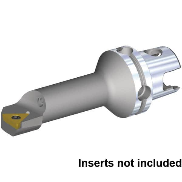 Kennametal - Right Hand Cut, 32mm Min Bore Diam, Size KM40TS Steel Modular Boring Cutting Unit Head - 75.04mm Max Bore Depth, Through Coolant, Compatible with TP.. 16T308, TP..3252 - Americas Industrial Supply