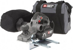 Porter-Cable - 120 Volt, 6 Amp, 16,500 RPM, Handheld Planer Kit - 5/64 Inch Depth of Cut, 3-1/4 Inch Wide, 0.47 Inch Depth Capacity - Americas Industrial Supply