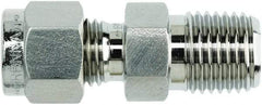 Brennan - 5/16" OD, Stainless Steel Male Connector - NPT Ends - Americas Industrial Supply
