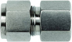 Brennan - 1/4" OD, Stainless Steel Female Connector - Comp x FNPT Ends - Americas Industrial Supply