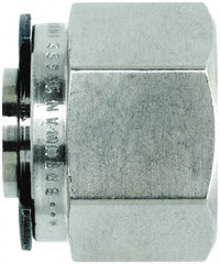 Brennan - 5/8" Tube OD x 5/8 Thread Stainless Steel Compression Tube Plug - Americas Industrial Supply