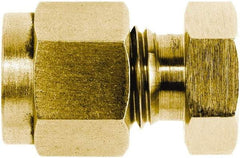 Brennan - 1/2" OD, Brass Cap - Tube OD Ends - Americas Industrial Supply