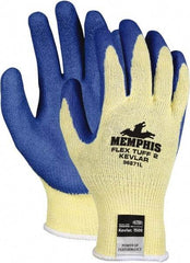MCR Safety - Size XL (10), ANSI Cut Lvl 2, Kevlar Cut Resistant Gloves - 10.25" Long, Paired - Americas Industrial Supply