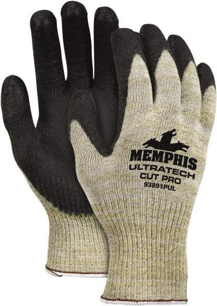 MCR Safety - Size 2XL (11), Polyurethane Coated Kevlar Cut Resistant Gloves - 10.25" Long, Paired - Americas Industrial Supply