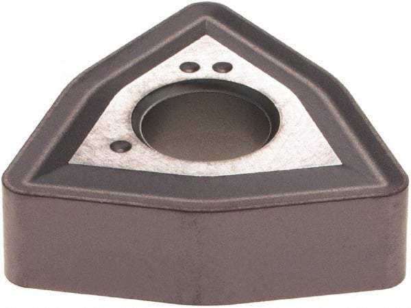 Tungaloy - WNMG433 Grade AH120 Carbide Turning Insert - 80° Trigon, 1/2" Inscr Circle, 3/16" Thick, 3/64" Corner Radius - Americas Industrial Supply