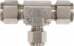 Brennan - 1" OD, Stainless Steel Union Tee - Comp x Comp x Comp Ends - Americas Industrial Supply