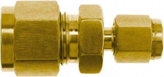 Brennan - 1/2" OD, Brass Union - Comp x Comp Ends - Americas Industrial Supply
