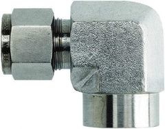 Brennan - 1/2" OD, Stainless Steel Female Elbow - Comp x FNPT Ends - Americas Industrial Supply