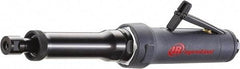 Ingersoll-Rand - 1/4" Collet, Straight Handle, Air Extended Length Die Grinder - 18,000 RPM, Rear Exhaust, 14 CFM, 1 hp, 90 psi - Americas Industrial Supply