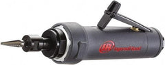 Ingersoll-Rand - 1/4" Collet, Straight Handle, Air Straight Die Grinder - 20,000 RPM, Rear Exhaust, 17 CFM, 1 hp, 90 psi - Americas Industrial Supply