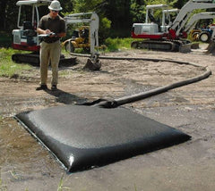 UltraTech - 4 Ft. Long x 3 Ft. Wide, 168 Inch Diameter Dewatering Bag - For Use with Oil and Sediment - Americas Industrial Supply
