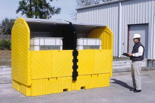 UltraTech - IBC Storage Lockers Type: IBC Pallet Number of Totes: 2 - Americas Industrial Supply