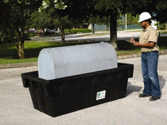 UltraTech - 360 Gal Sump, Polyethylene Containment Unit - 14" Long x 11" Wide x 6" High - Americas Industrial Supply